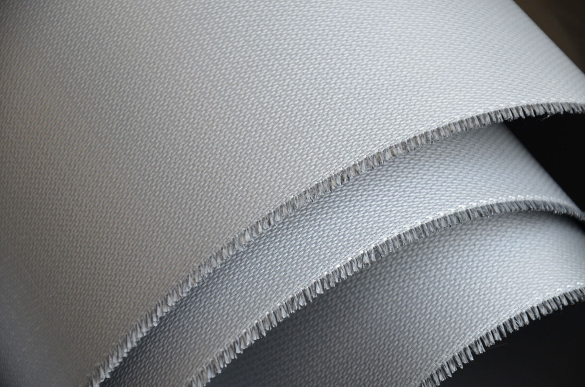 FV660 — tejido de fibra de vidrio recubierto, gris